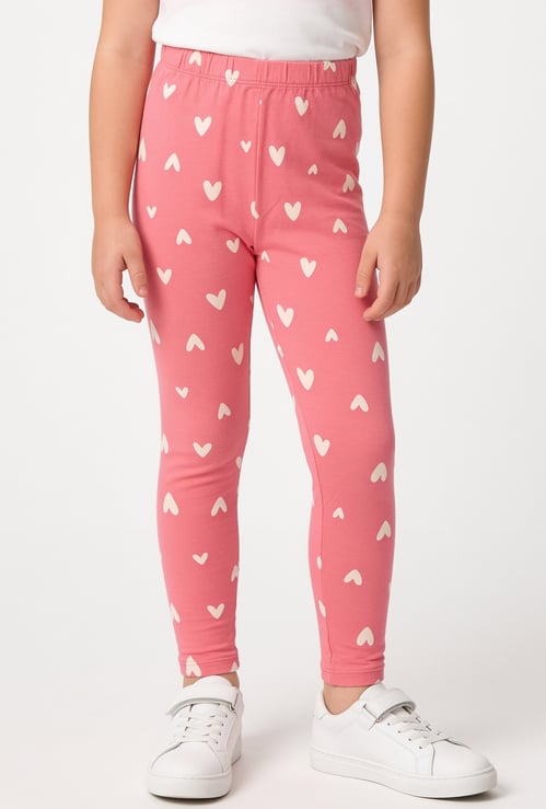 FAME FOREVER Girls Printed Leggings
