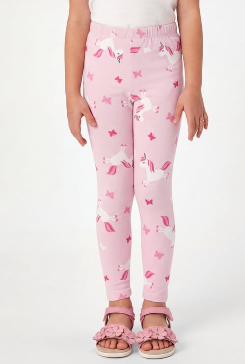 FAME FOREVER Girls Printed Leggings