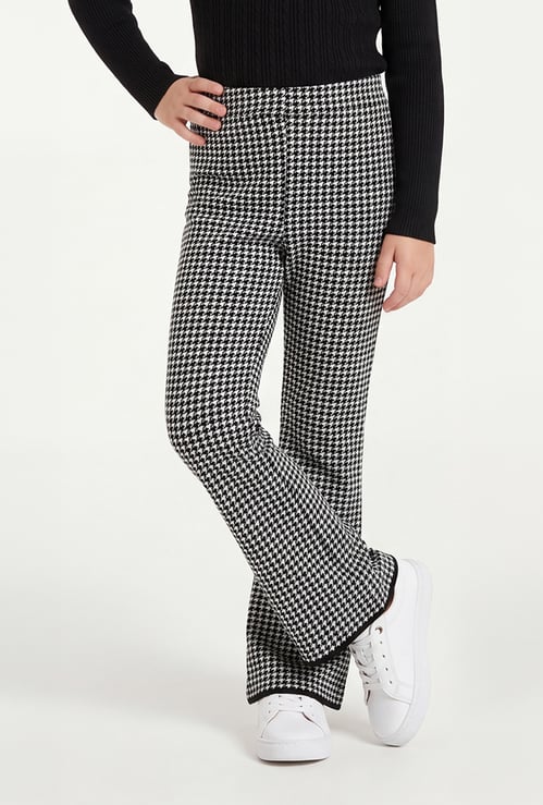 FAME FOREVER Girls Printed Flared Leggings