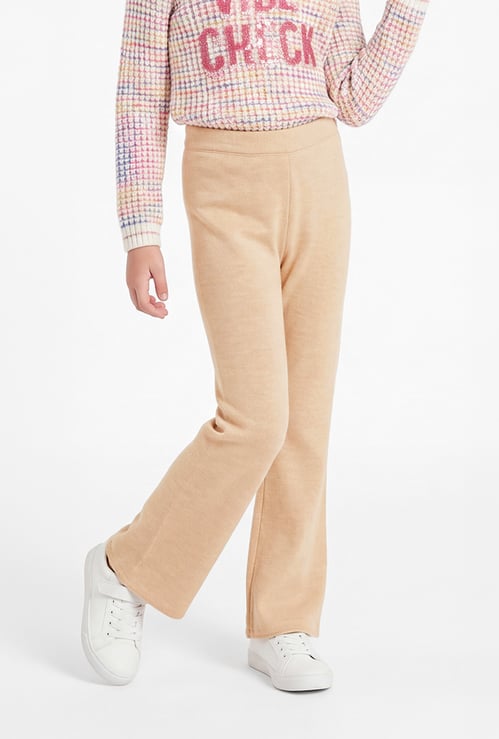 FAME FOREVER Girls Kint Wide-Leg Leggings