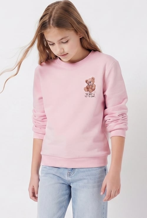 FAME FOREVER Girls Graphic Sweatshirt