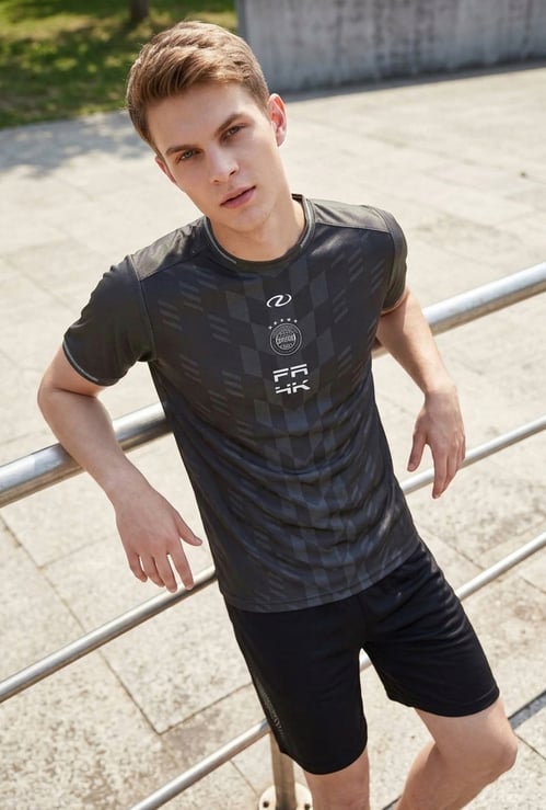 FAME FOREVER ACTIVE Printed Sports T-shirt