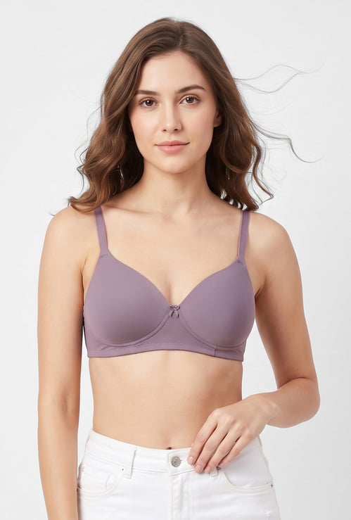 GINGER Padded Non-Wired Seamless T-Shirt Bra