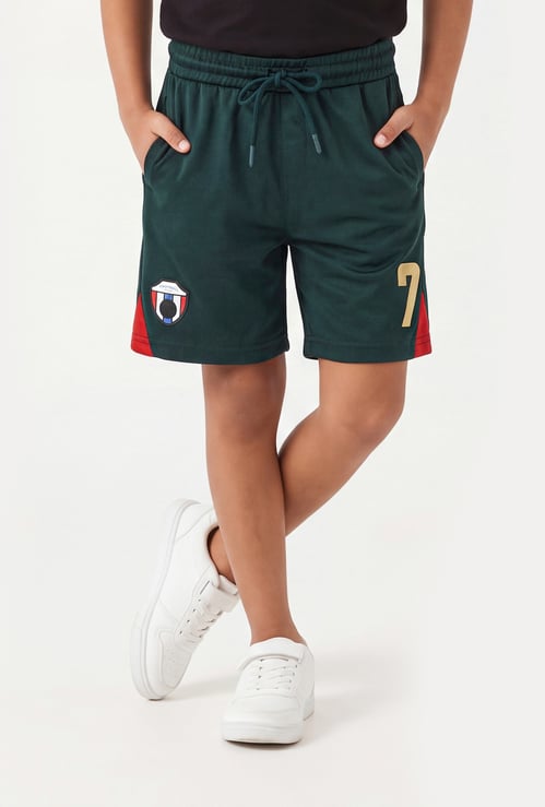 FAME FOREVER Boys Graphic Print Shorts
