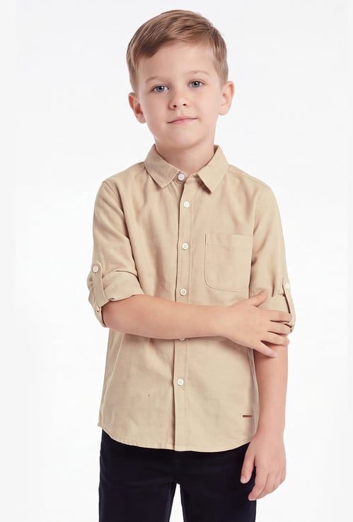 FAME FOREVER Boys Solid Shirt