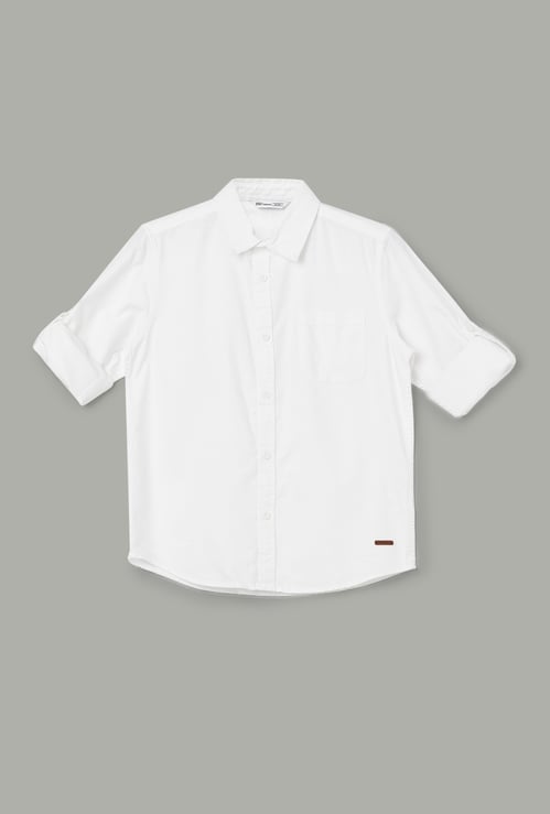 FAME FOREVER Boys Solid Shirt