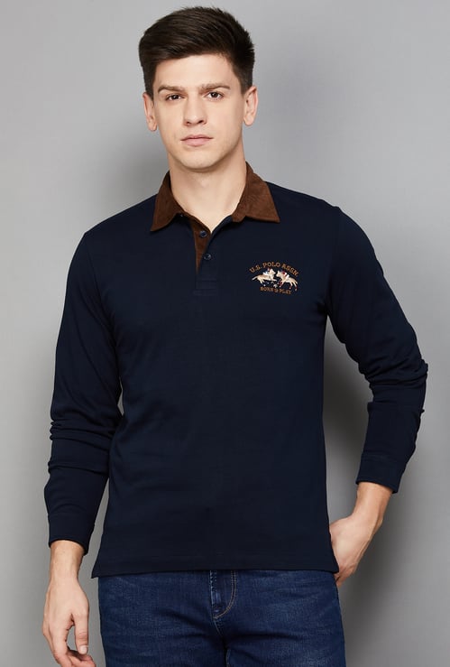 US POLO ASSN Solid Polo T-shirt