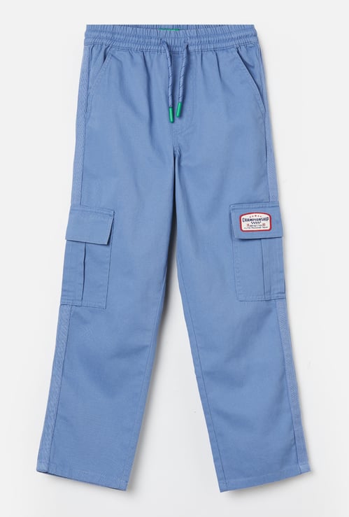 UNITED COLORS OF BENETTON Boys Solid Cargos