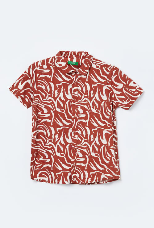 UNITED COLORS OF BENETTON Boys Printed Shirt
