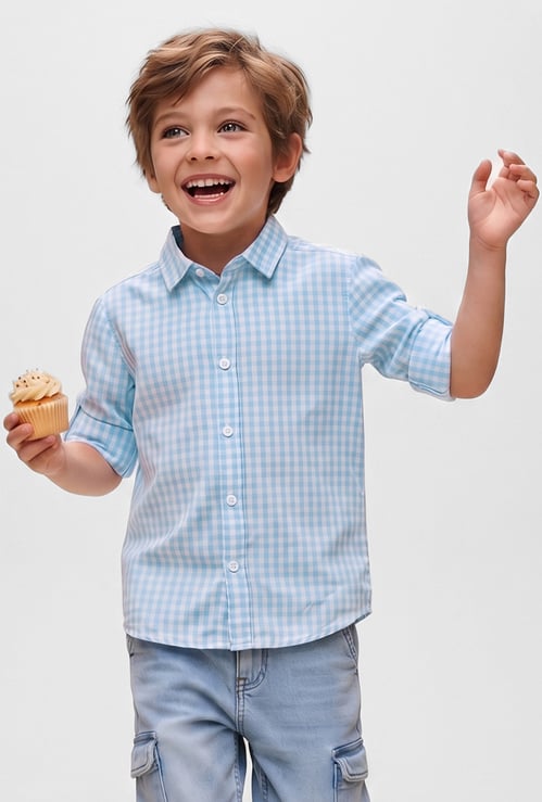 Boys Checked Shirt