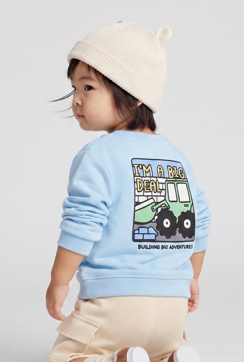 FAME FOREVER Boys Graphic Print Sweatshirt