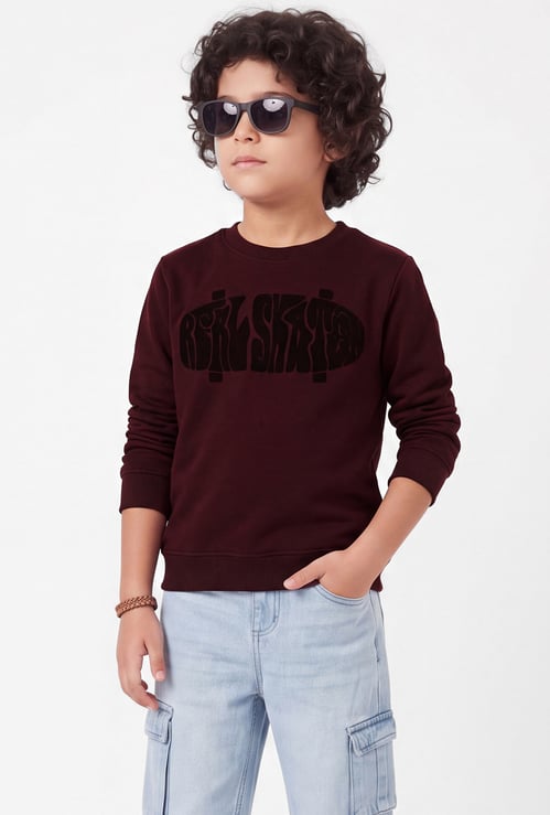FAME FOREVER Boys Motif Sweatshirt