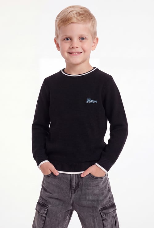 FAME FOREVER Boys Solid Sweater