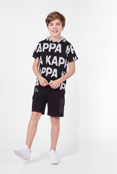 KAPPA Boys Typography Print T-shirt