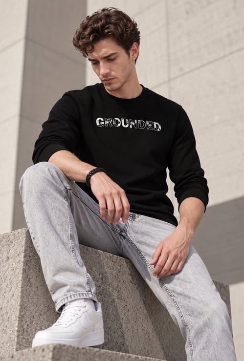 FORCA Typographic Print Sweatshirt