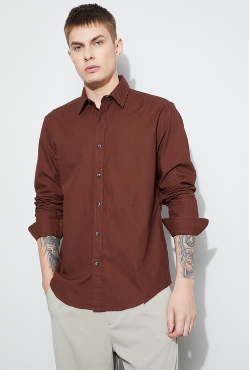 FORCA Solid Smart Fit Shirt