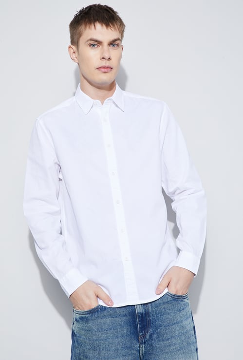 FORCA Solid Smart Fit Shirt