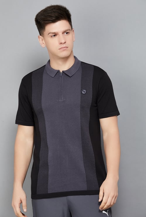 PUMA Slim Fit Polo T-shirt