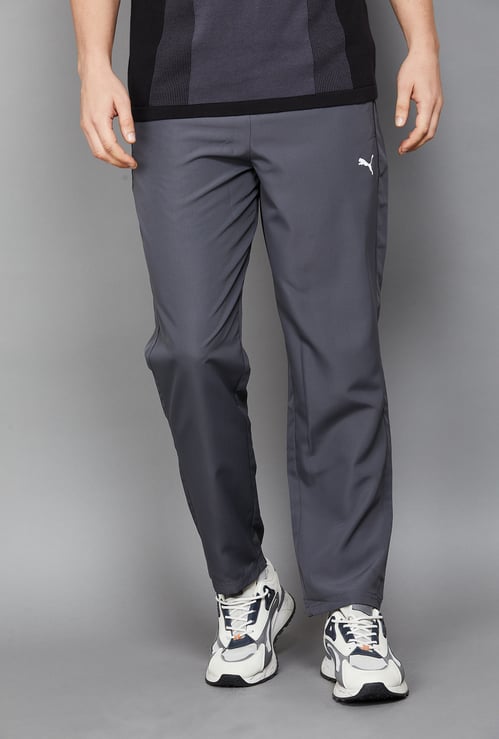 PUMA Solid Regular Track Pants