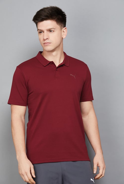 PUMA ESS Basic Logo Solid Polo T-shirt