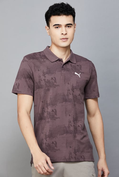 PUMA Printed Polo T-shirt