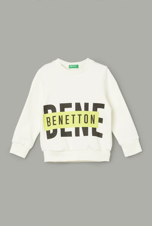 UNITED COLORS OF BENETTON Boys Graphic Print Sweatshirt