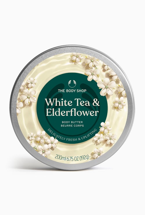 THE BODY SHOP White Tea & Elderflower Body Butter - 200 ml
