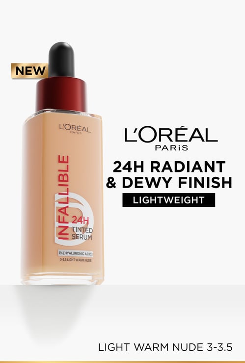 L'OREAL PARIS Infallible 24H Tinted Serum - Light Warm Nude - 30ml