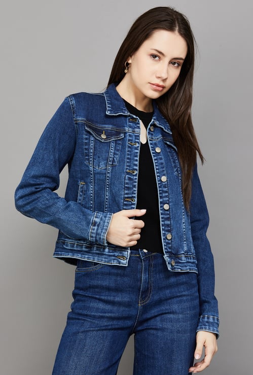 KRAUS Washed Denim Jacket