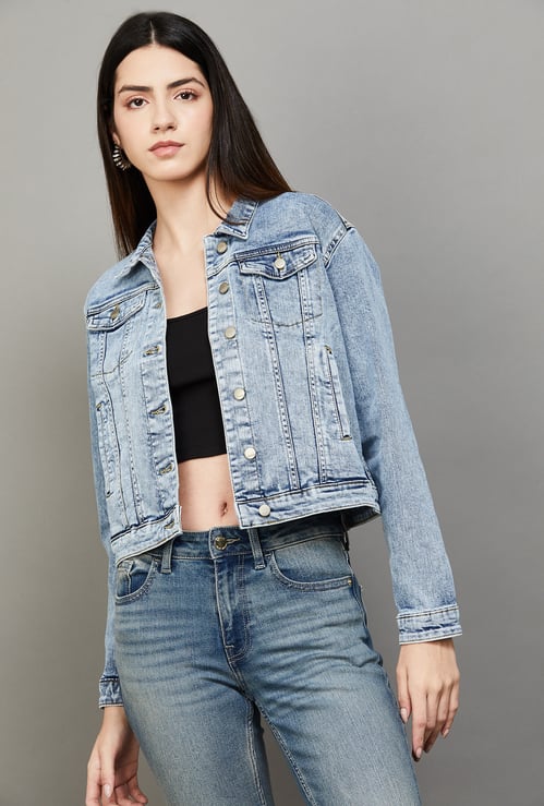 KRAUS Washed Denim Jacket