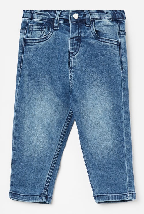 FS MINI KLUB Boys Mid Wash Regular Fit Jeans