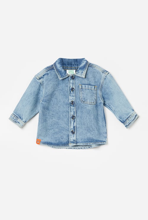 FS MINI KLUB Boys Solid Shirt