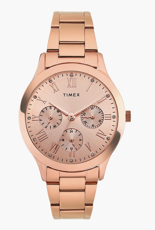 TIMEX Bracelet Strap Multifunction Watch - TW000Q810