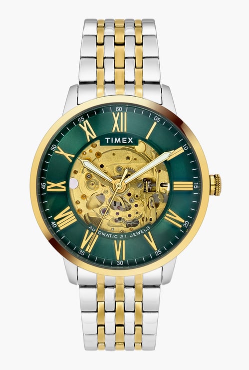 TIMEX Signio Skeleton Automatic Watch - TWEG23504