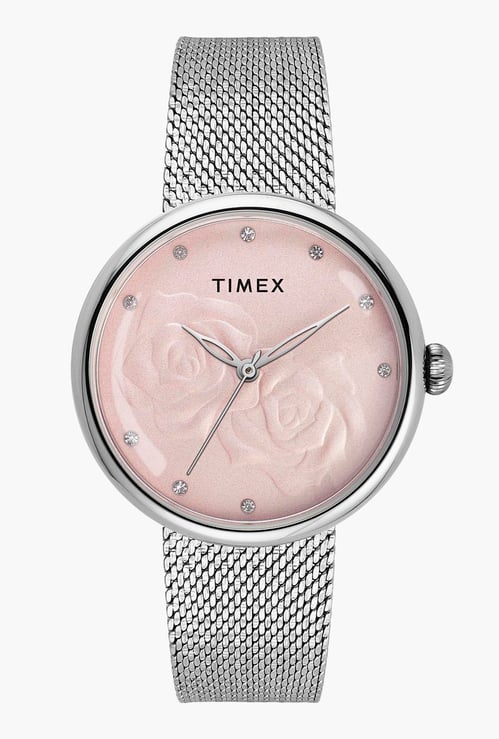 TIMEX Fashion Mesh Analog Watch - TWEL19300