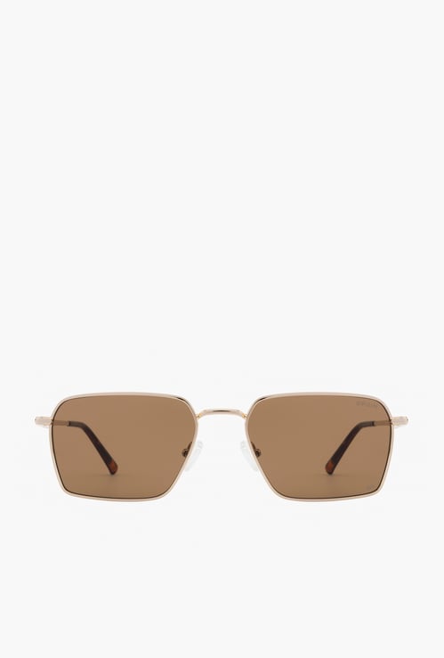 OPIUM Polarized Geometric Sunglasses - OP-10509-C03-56
