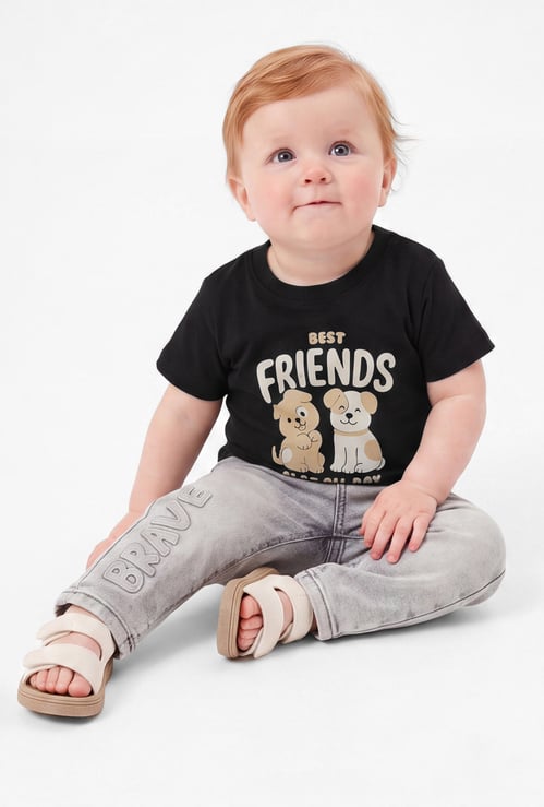 FAME FOREVER Boys Graphic Print T-shirt