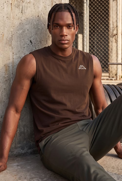KAPPA Solid Sleeveless T-shirt