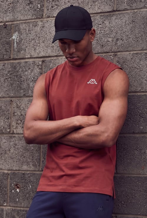 KAPPA Solid Sleeveless T-shirt