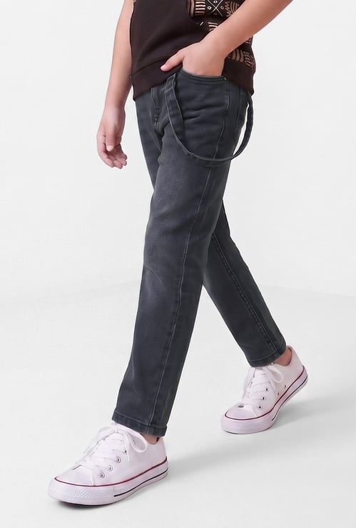 FAME FOREVER Boys Washed Jeans