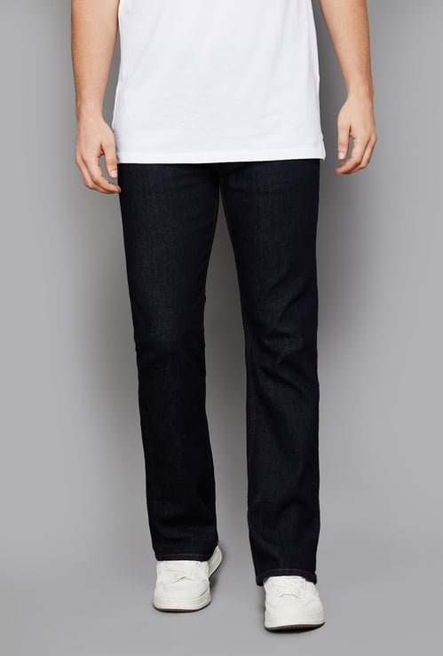 US POLO ASSN Solid Boot Cut Jeans