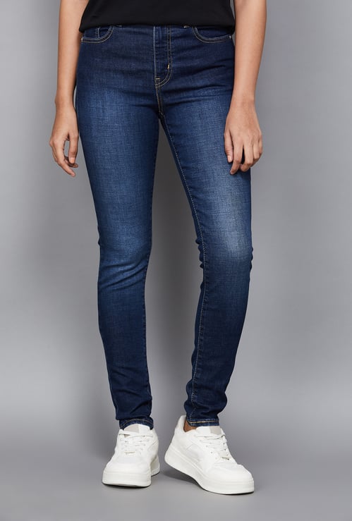 LEVI'S Solid Skinny Fit Jeans