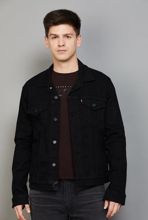 LEVI'S Solid Casual Jacket