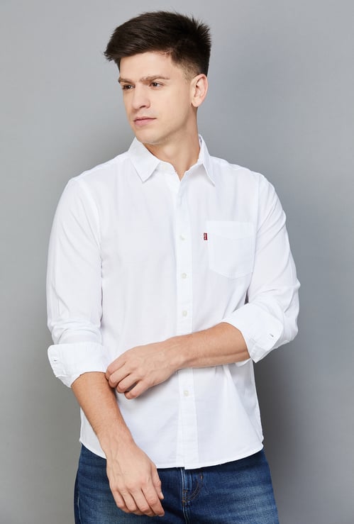 LEVI'S Solid Slim Fit Shirt