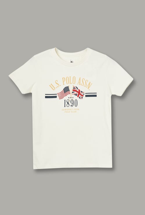 US POLO ASSN KIDS Boys Graphic Print T-shirt