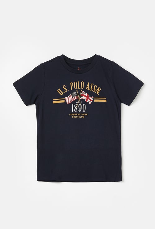 US POLO ASSN KIDS Boys Printed T-shirt