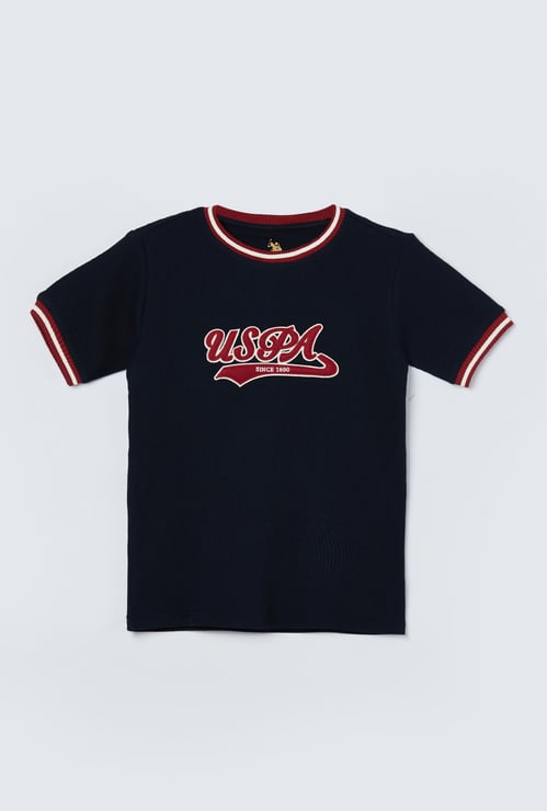 US POLO ASSN KIDS Boys Embroidered T-shirt