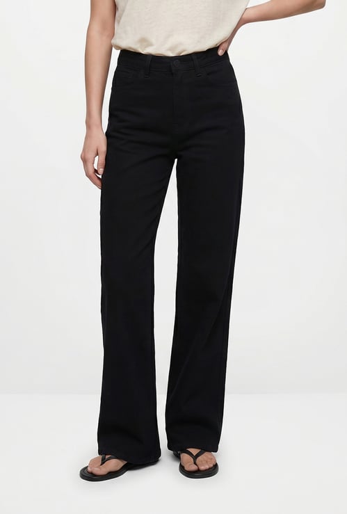 ONLY High-Rise Wide Leg Jeans