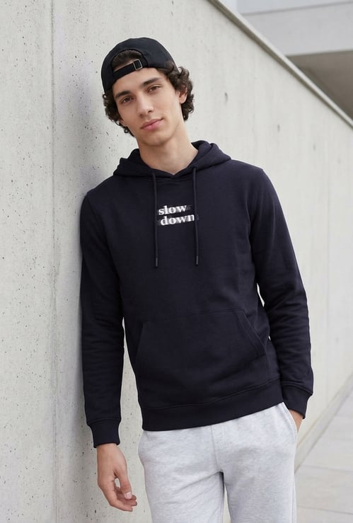 FAME FOREVER Typographic Print Hoodie