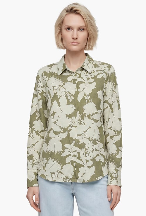 VERO MODA Floral Print Regular Shirt